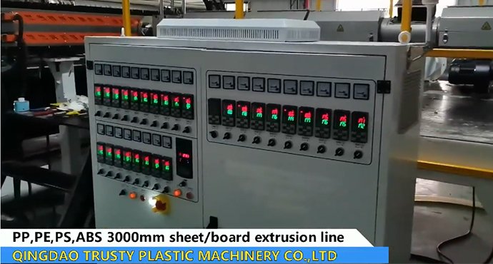 PP,PE,ABS,PS sheet,board extrusion line